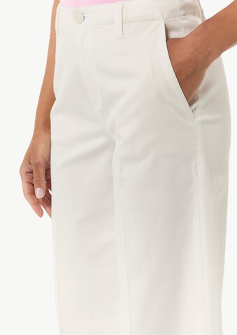 comma casual identity Wide Leg Jeans in Weiß