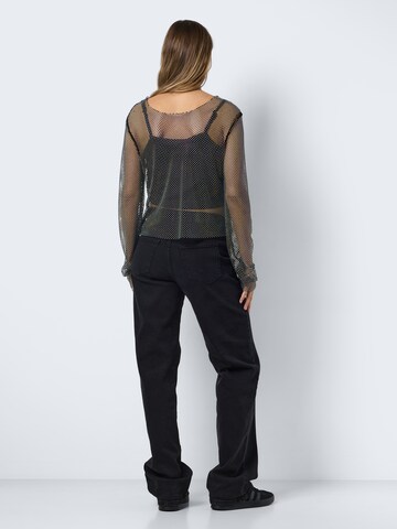 Noisy may Shirt 'Mynte' in Schwarz
