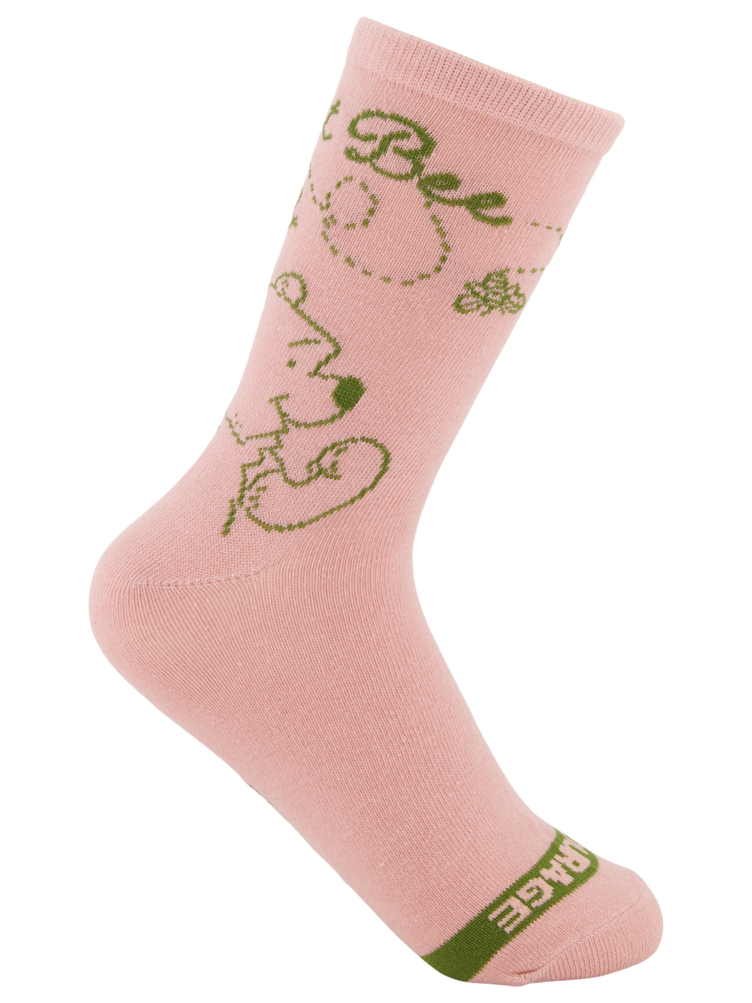 Chaussettes 'Winnie Puuh' DISNEY en rose