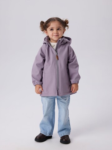 Veste fonctionnelle 'NMFAlfa' NAME IT en violet : devant