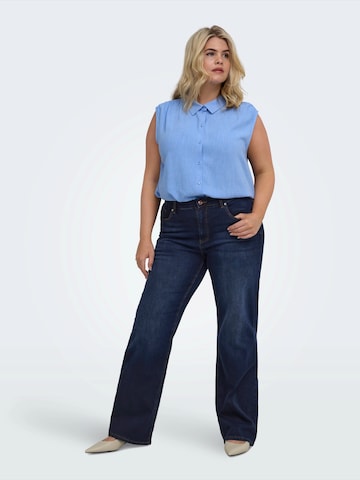 ONLY Carmakoma Wide Leg Jeans 'CARWILLY' i blå