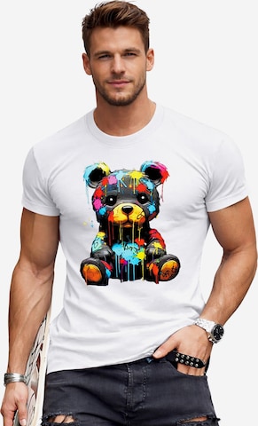 RMK Shirt in Weiß: Vorderseite