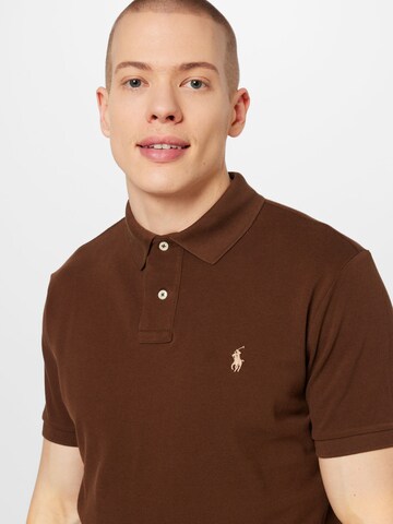 T-Shirt Polo Ralph Lauren en marron