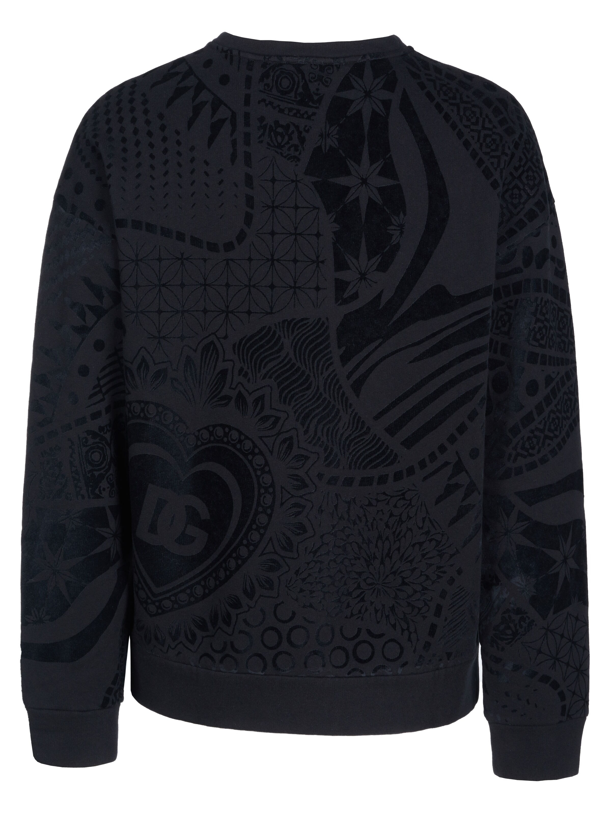 DOLCE & GABBANA Sweatshirt 'Dolce & Gabbana Pullover' in Zwart