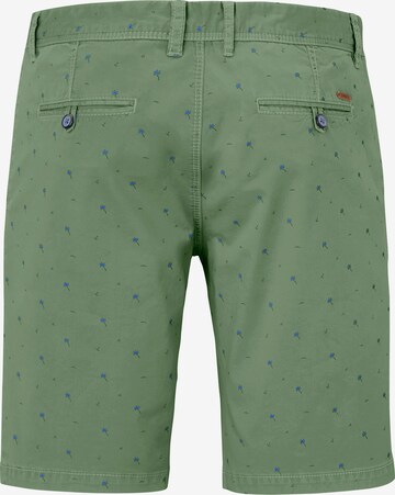 REDPOINT Slim fit Chino Pants in Green