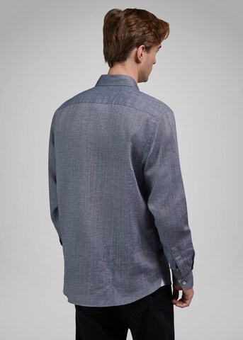 HECHTER PARIS Regular fit Zakelijk overhemd in Blauw