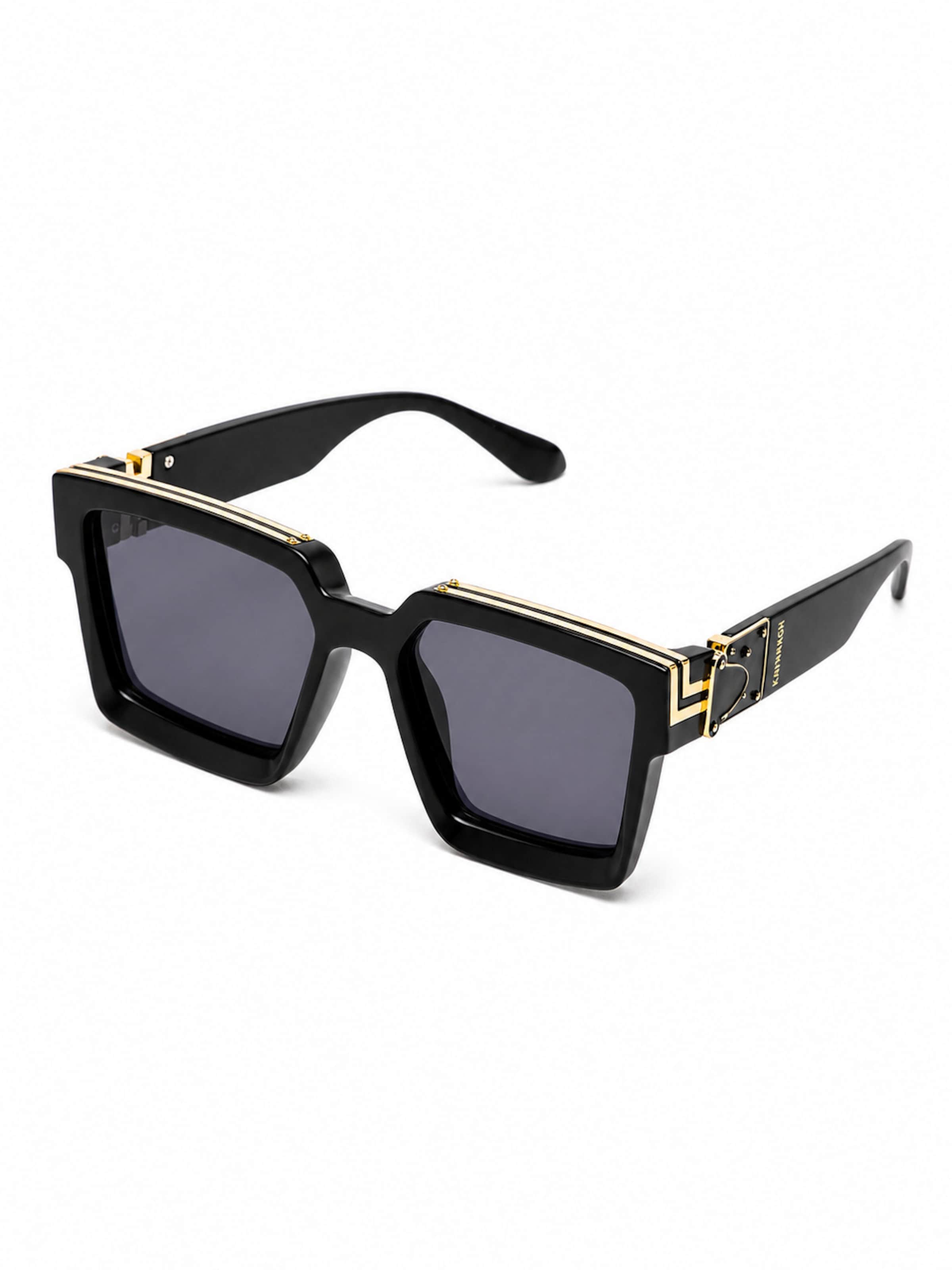 Gianni Kavanagh Sunglasses in Black: front