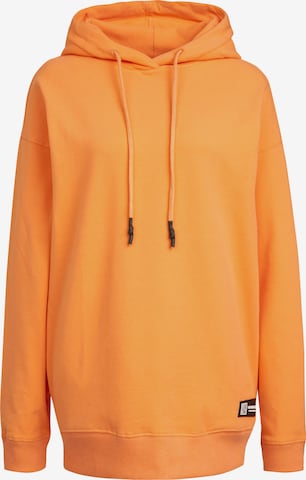 Cotton Candy Sweatshirt 'YAGMUR' in Orange: front