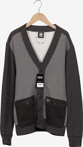 G-STAR Sweatshirt & Zip-Up Hoodie in M in Grey: front