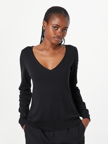 Pull-over IKKS en noir : devant