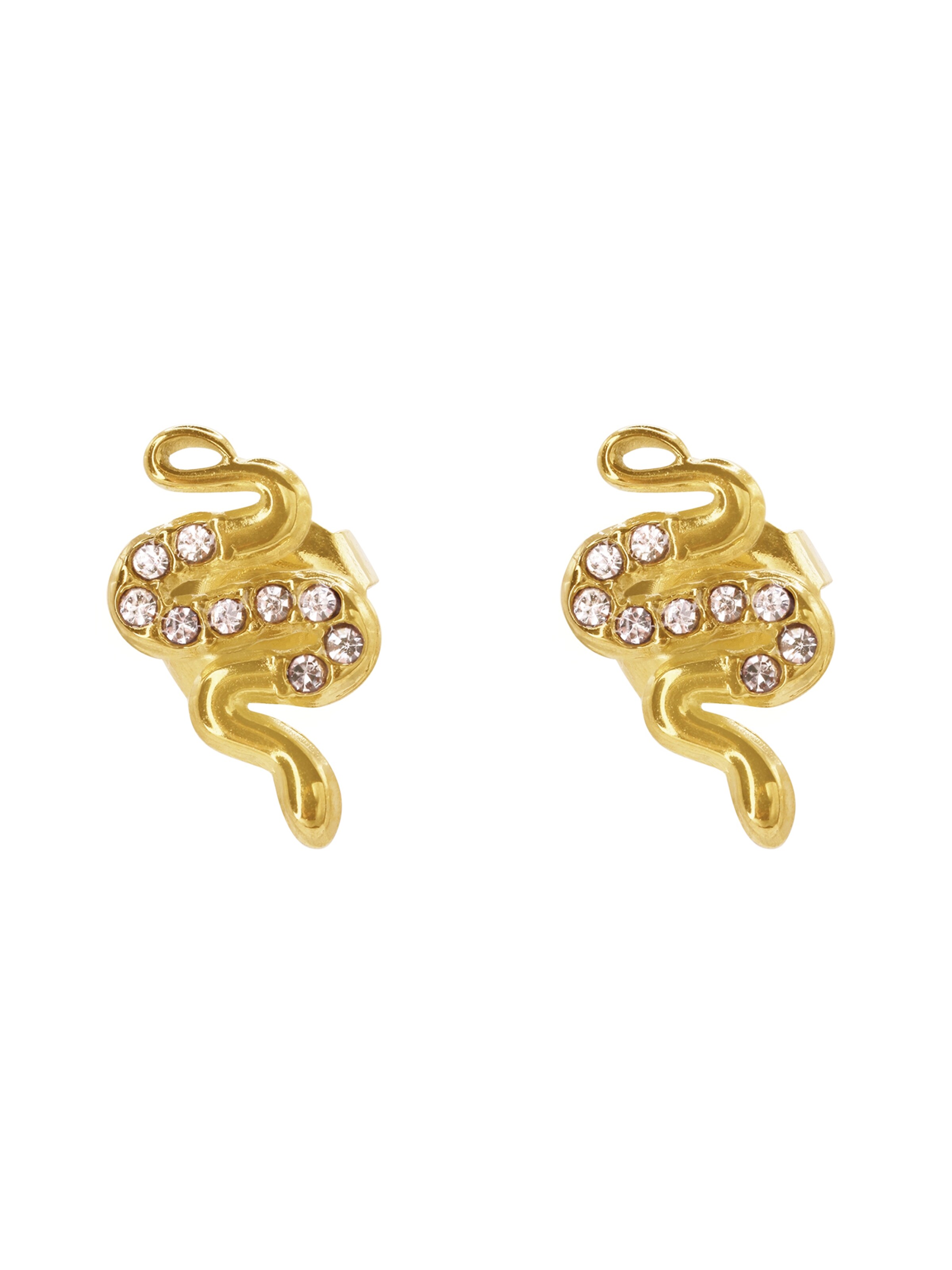 Heideman Earrings 'Petrus ' in Gold: front