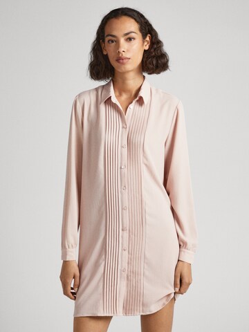 Pepe Jeans Shirt Dress 'GISSA' in Pink: front