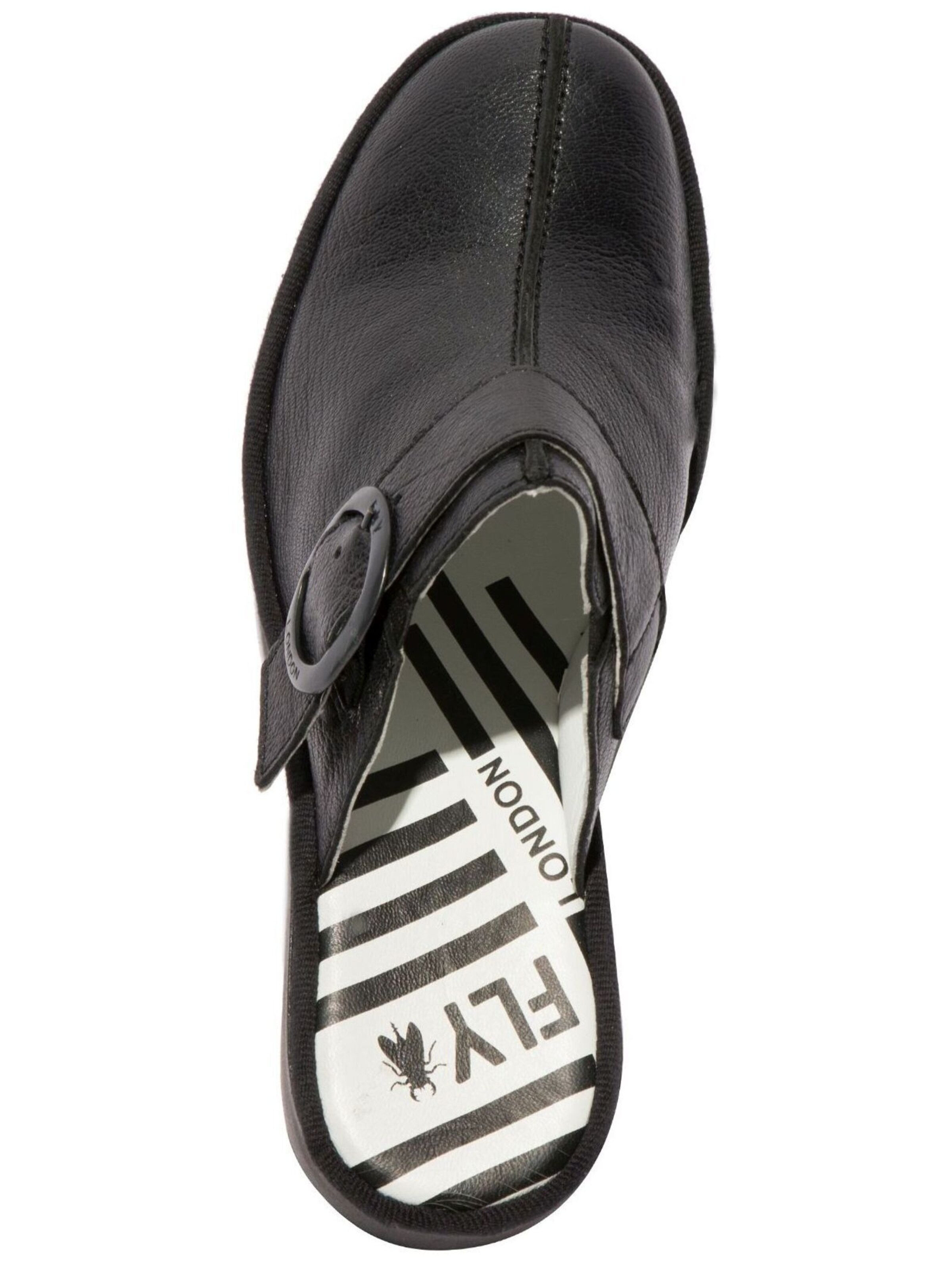FLY LONDON Clogs in Schwarz
