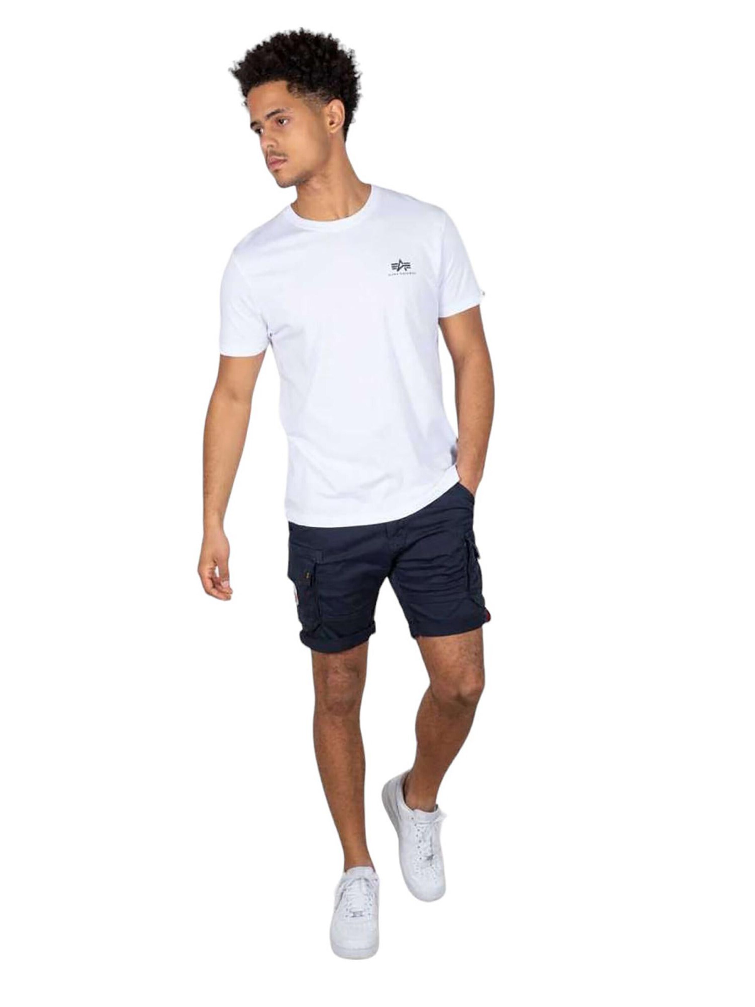 ALPHA INDUSTRIES Regular Cargohose 'Rescue'‌‌‌‌‌ in Blau: Vorderseite