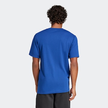 Slimfit Tricou funcțional 'Train Essentials Feelready Novelty' de la ADIDAS PERFORMANCE pe albastru