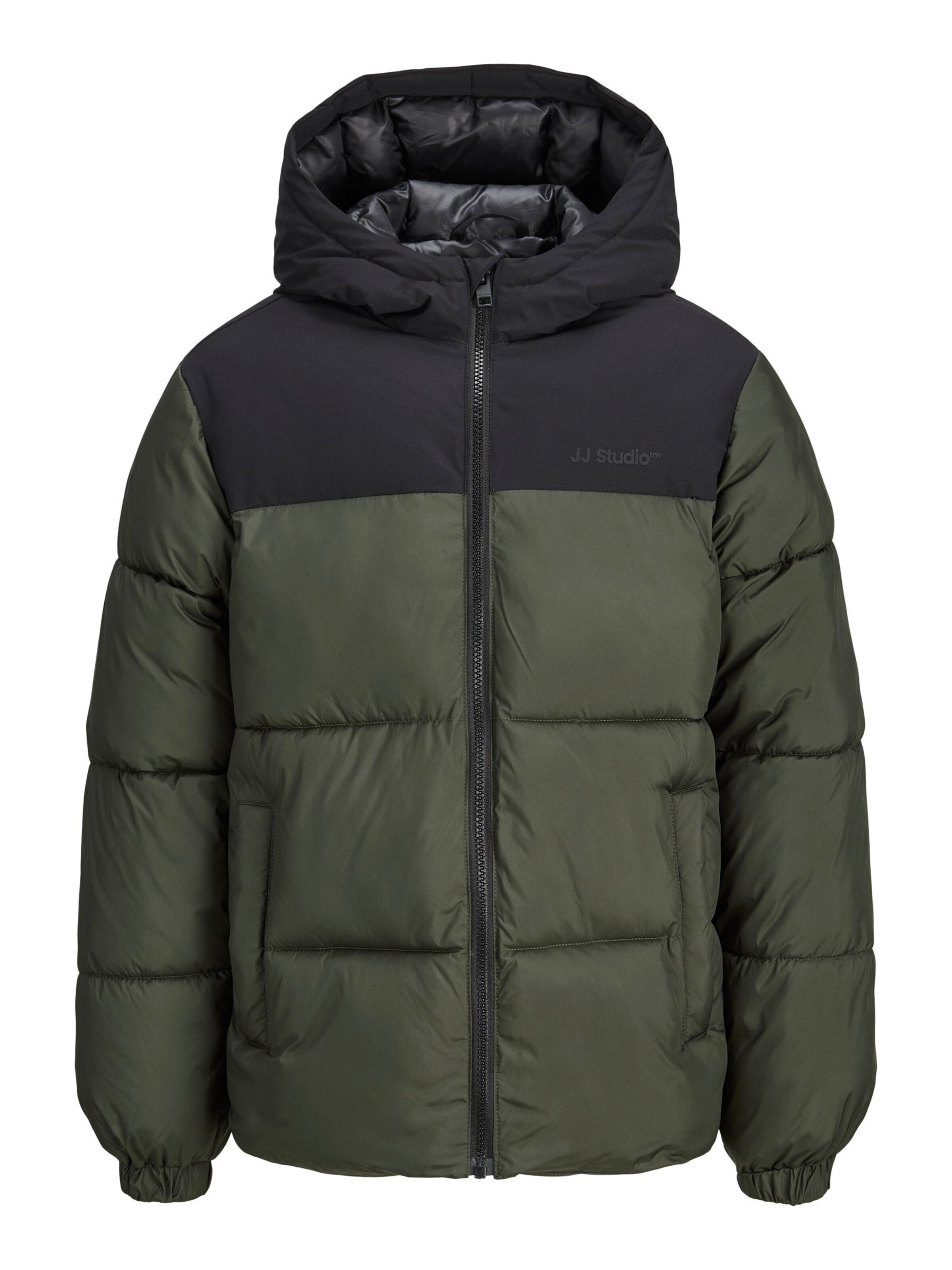 Jack & Jones Junior Jacke in Grün: Vorderseite