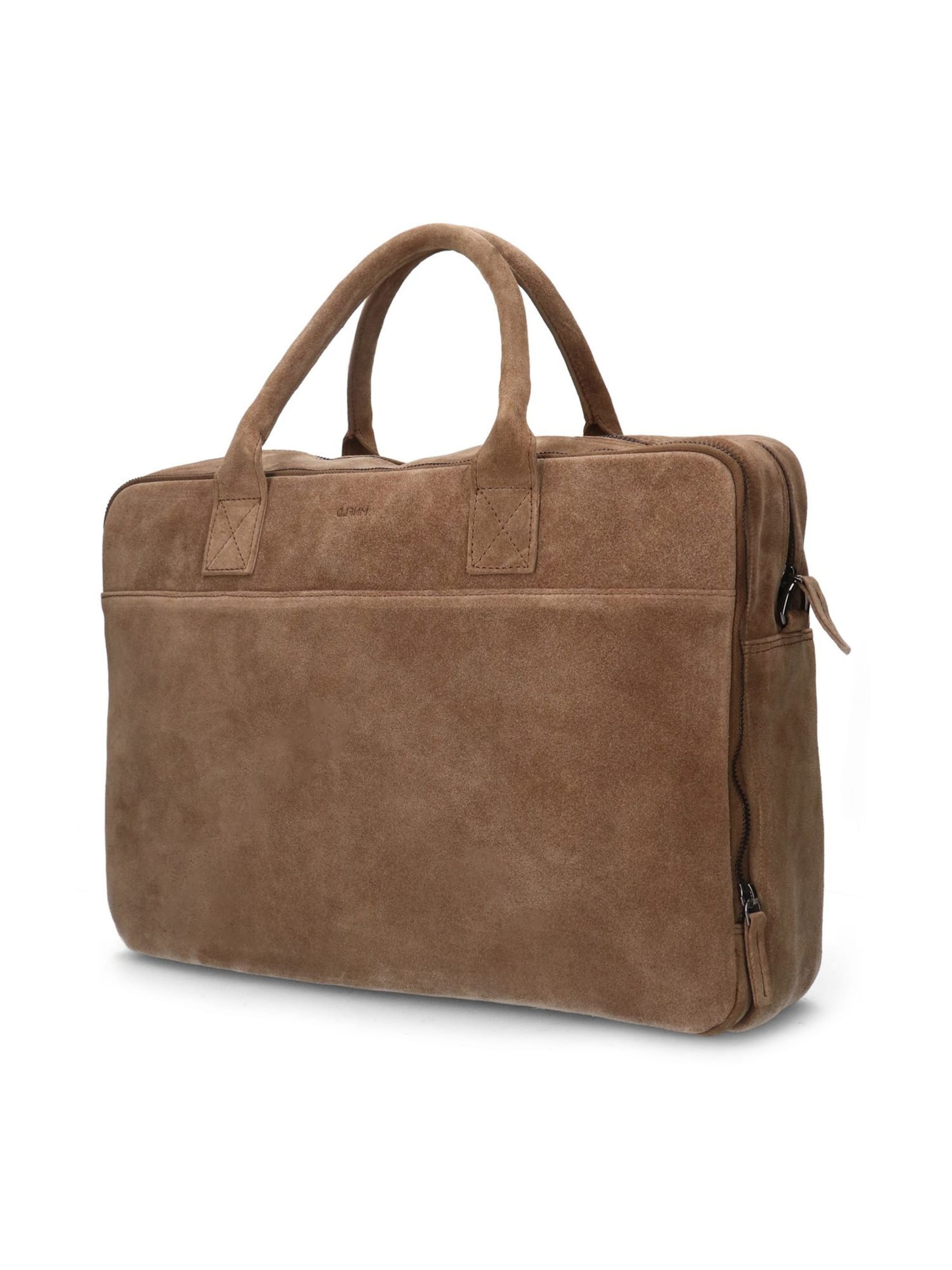 MANFIELD Laptoptasche in Braun
