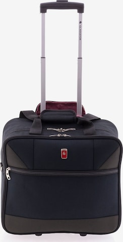 Gladiator Pilotenkoffer '2100' in Schwarz: Vorderseite