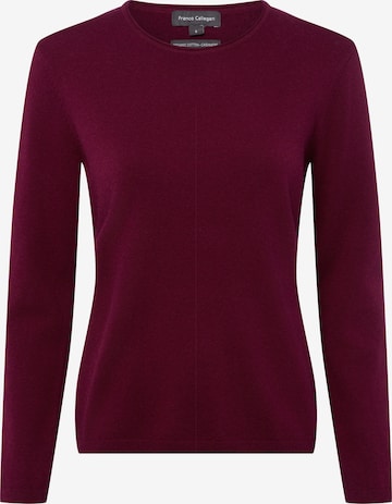 Franco Callegari Pullover in Lila: Vorderseite