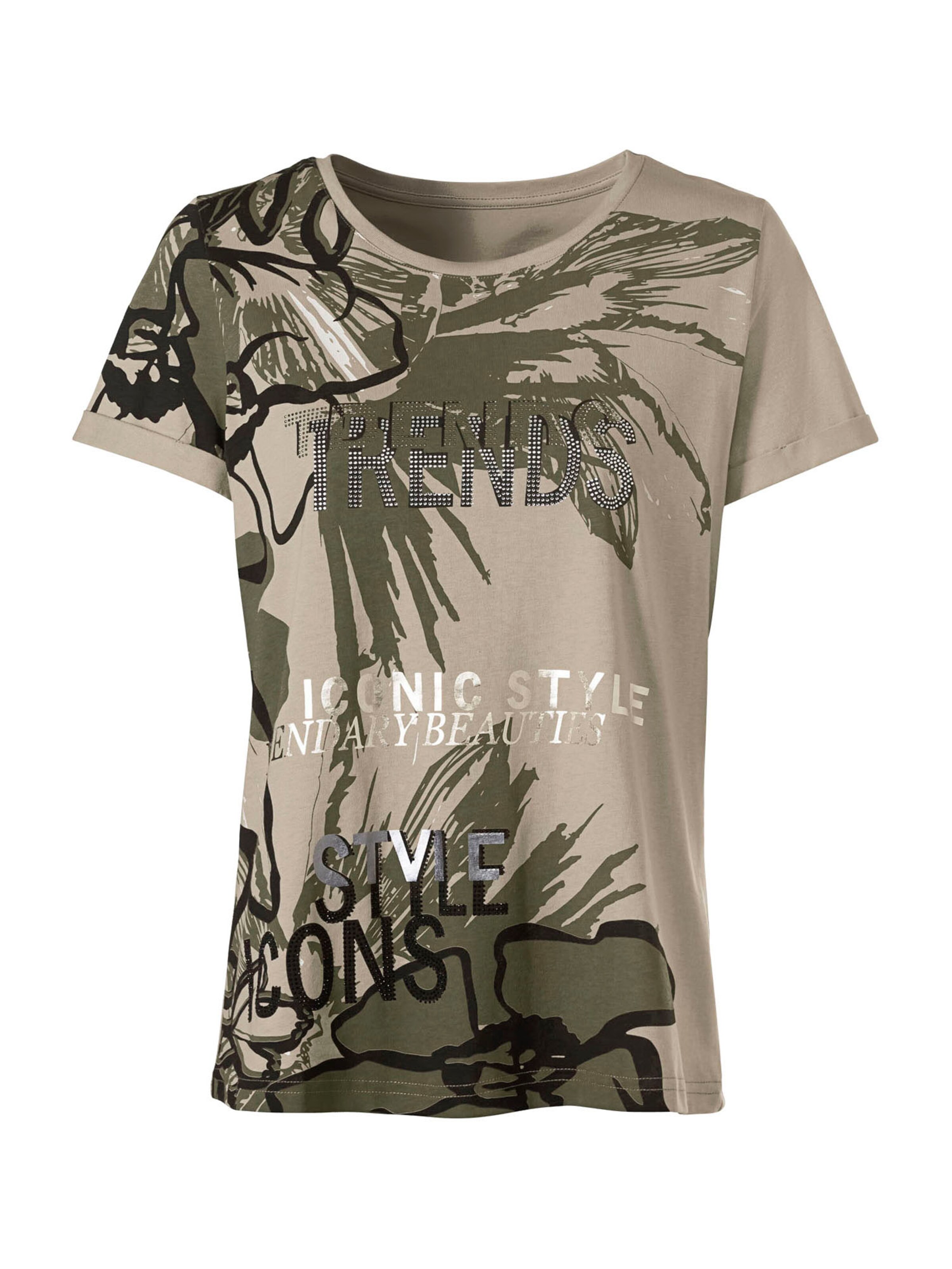 heine Shirt in Grijs: voorkant