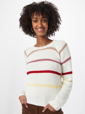 Femme Luxe Sweater 'Raquel' in White: front