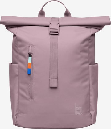 Sac à dos 'Rolltop Easy Small' Got Bag en rose : devant