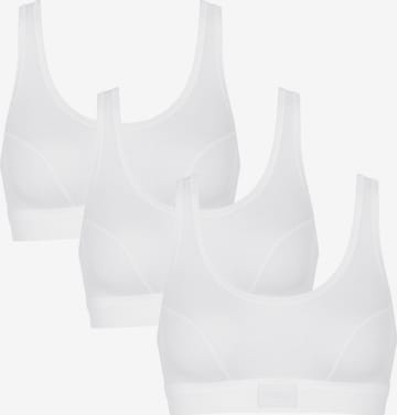 SLOGGI - Camiseta térmica 'Double Comfort' en blanco: frente