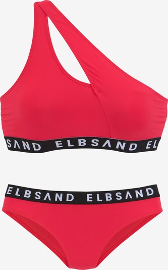 Elbsand Bikini en rouge feu / noir / blanc, Vue avec produit