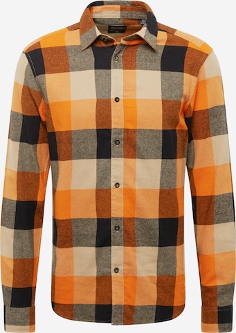 Only & Sons قميص 'GUDMUND' بـ برتقالي: الأمام
