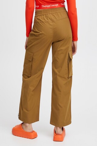 The Jogg Concept Wide leg Cargobroek 'Fia' in Beige