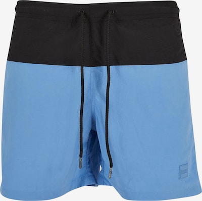 Urban Classics Shorts de bain en bleu / noir, Vue avec produit