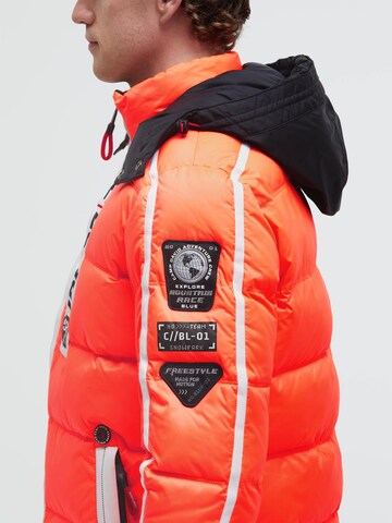 CAMP DAVID Winter Jacket in Orange