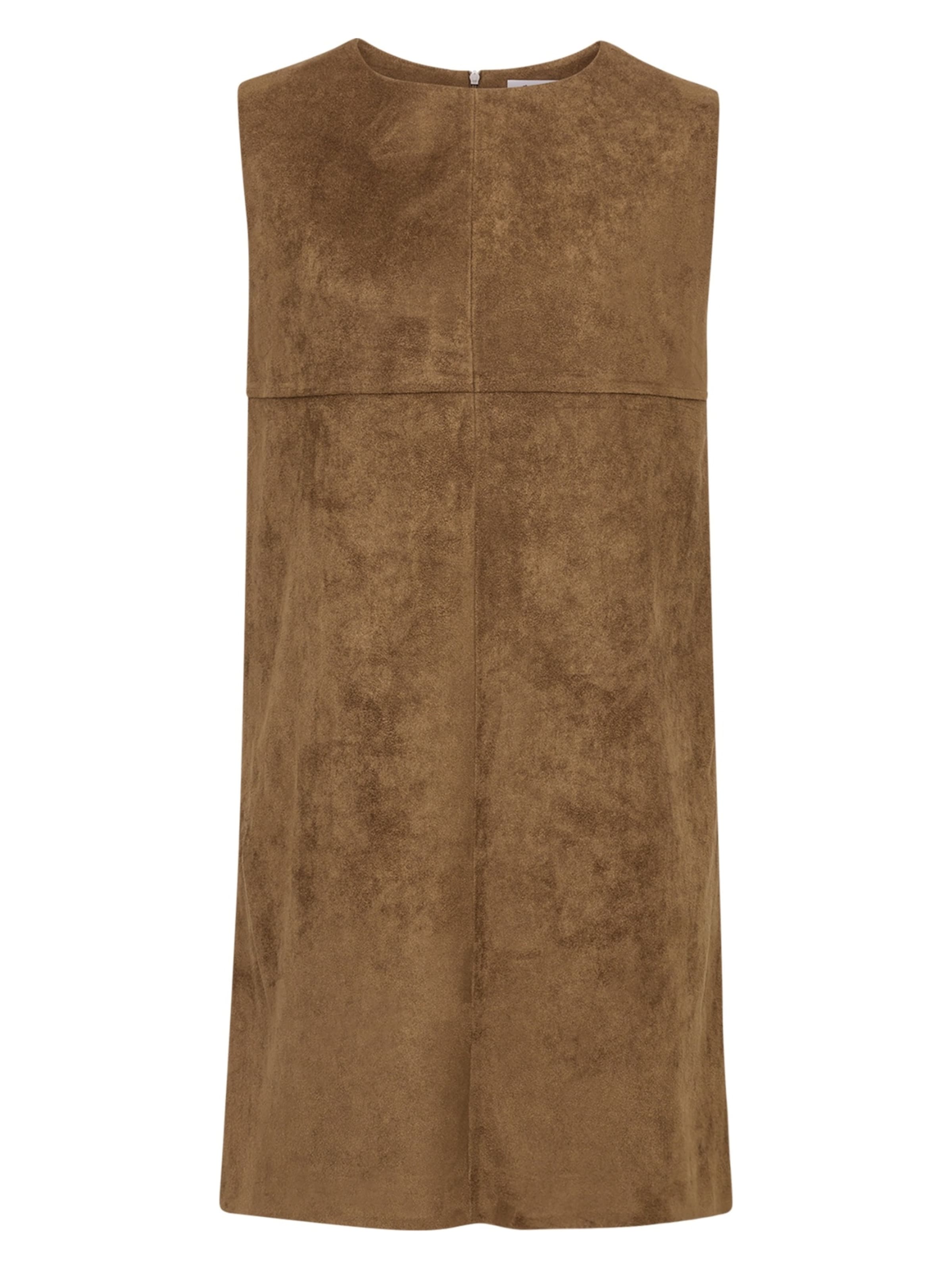 Tamaris Dress in Brown: front