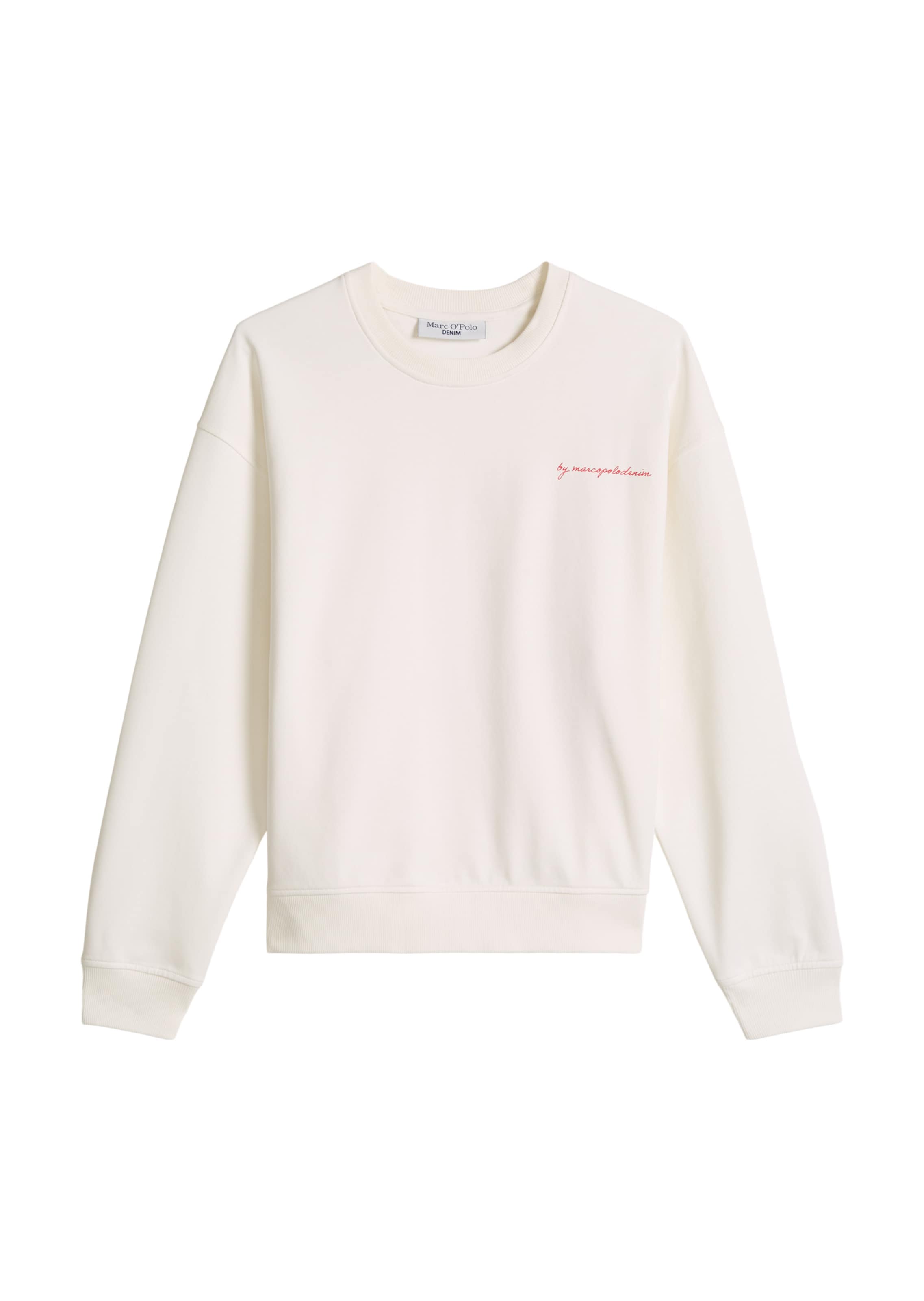 Marc O'Polo DENIM Sweatshirt in White: front