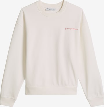 Sweat-shirt Marc O'Polo DENIM en blanc : devant