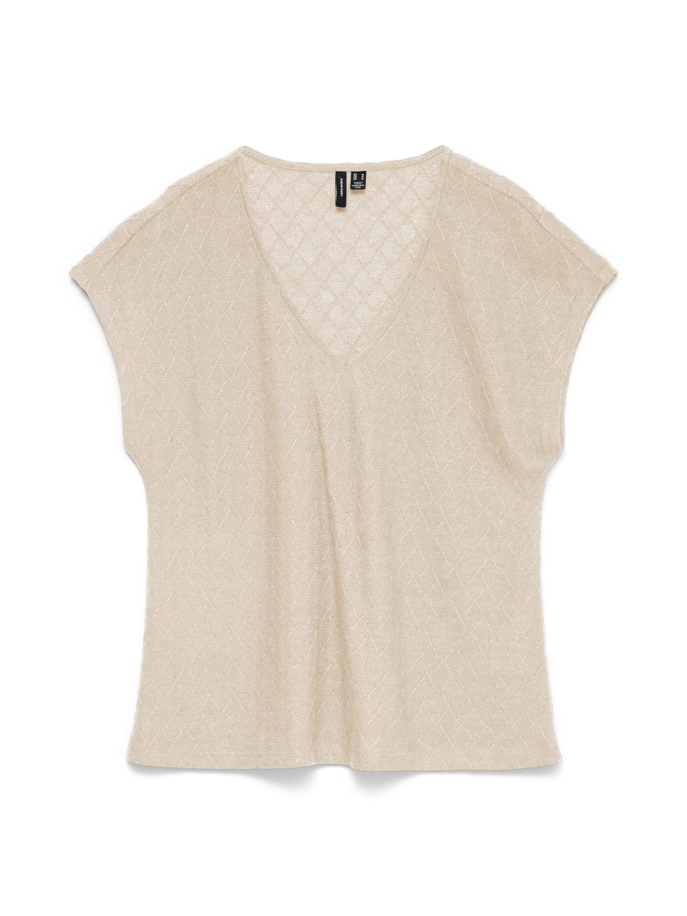 VERO MODA Top 'Mara' in M in Ecru, Item view