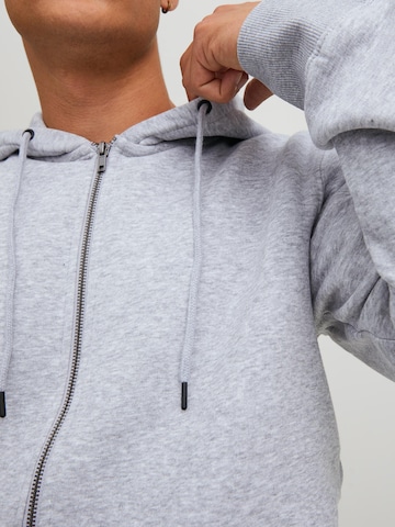 JACK & JONES - Sudadera con cremallera 'Bradley' en gris