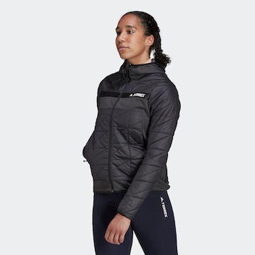 ADIDAS TERREX Outdoor Jacket in Black: front