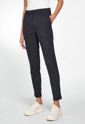 Basler Regular Pants in Blue: front