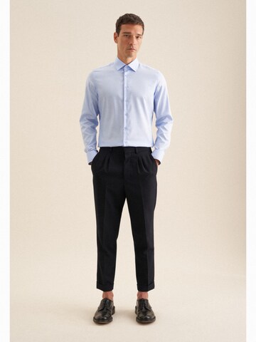 SEIDENSTICKER Regular fit Business shirt in Blue
