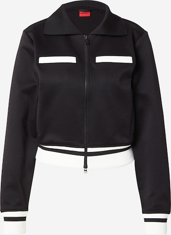 juoda HUGO Džemperis 'Daffiti': priekis