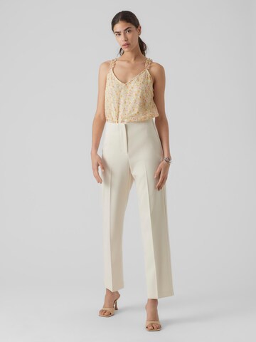 Haut 'SMILLA' VERO MODA en blanc