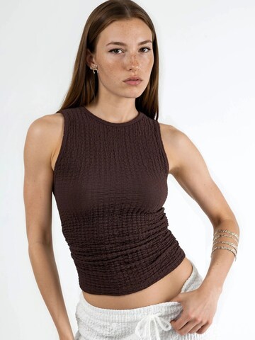 Camicia da donna 'Blusen' di Busem in marrone