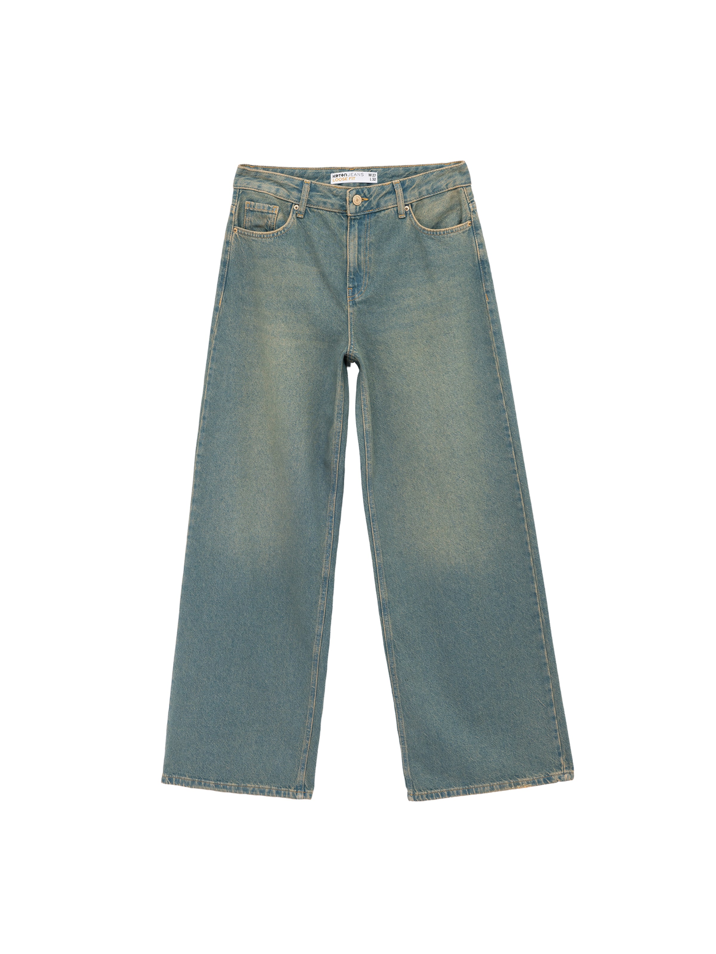 Koton Wide leg Jeans in Blue: front
