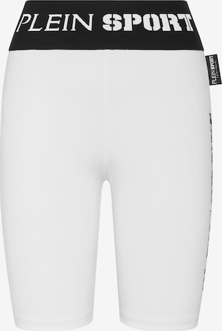 Plein Sport Sportbroek in Wit: voorkant