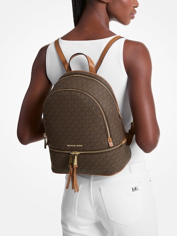 MICHAEL Michael Kors Rucksack 'Michael Kors Sac à dos Rhea Zip Marron'‌ in Braun