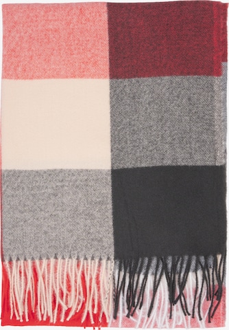 Seasons of April Schal in Rot: Vorderseite