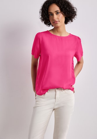 STREET ONE Bluse in Pink: Vorderseite