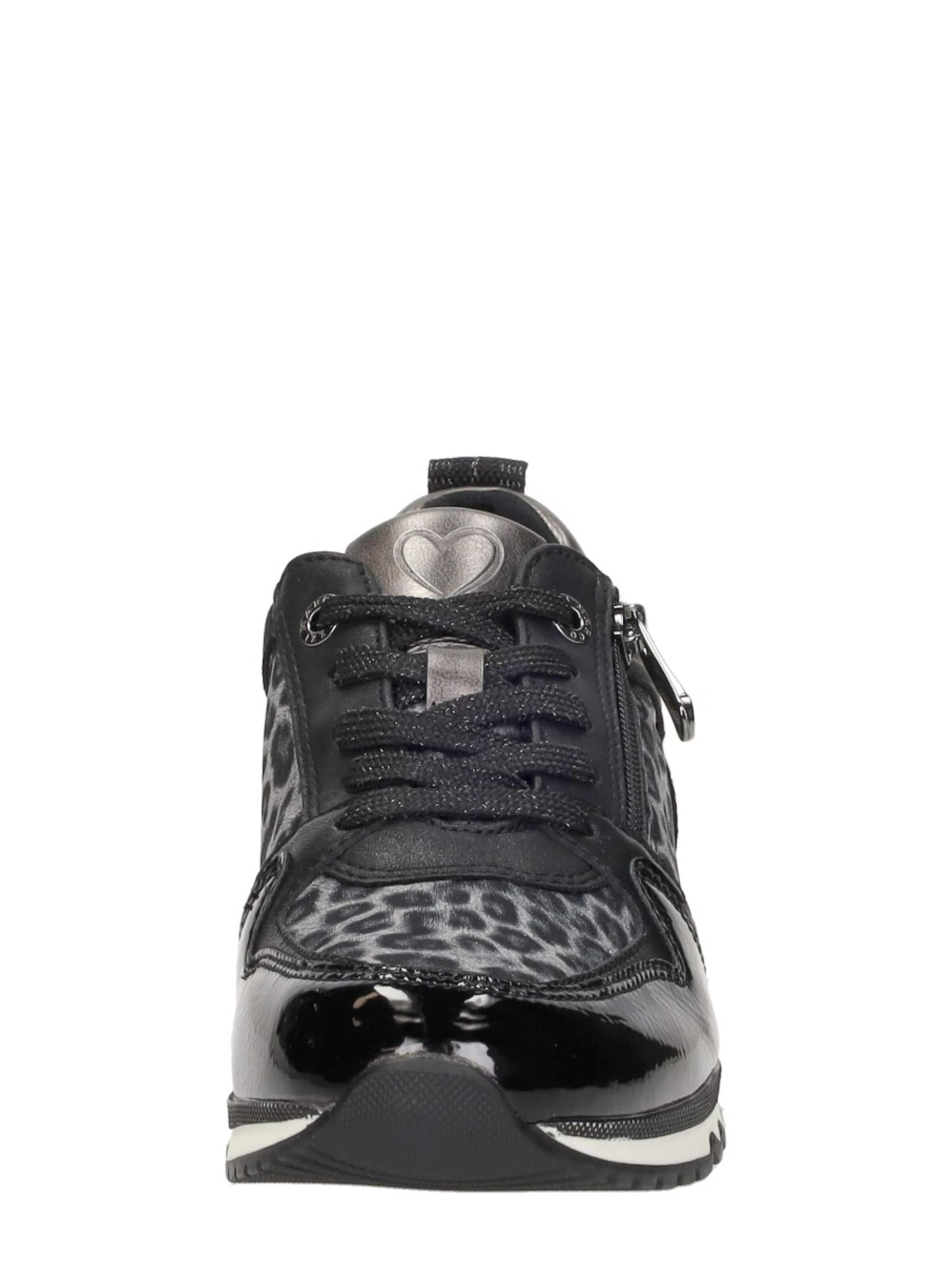 Baskets basses 'Sneakers Laag' MARCO TOZZI en noir