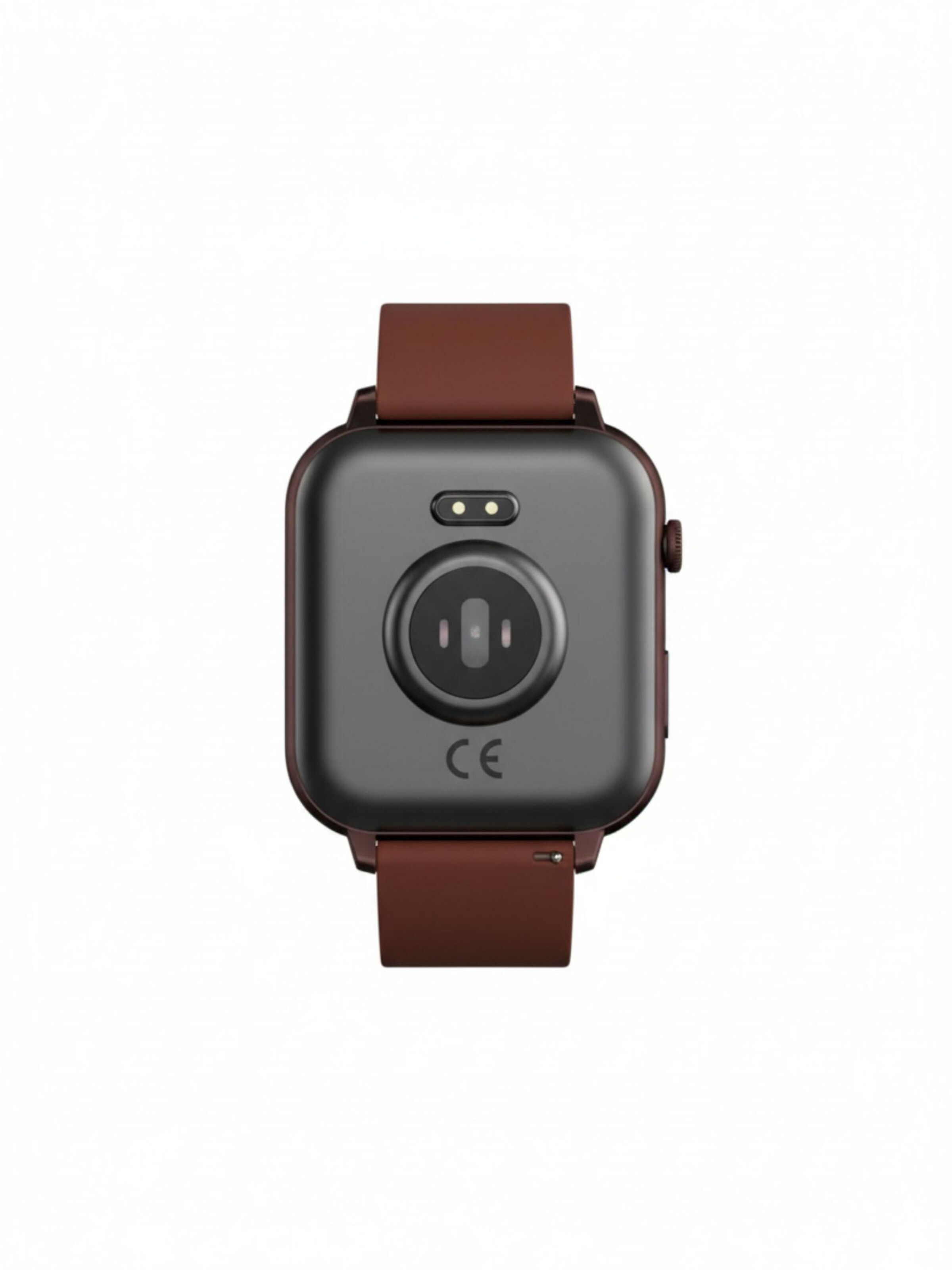 Techmade Digital Watch 'Glow Smartwatch mit passender Pochette' in Red